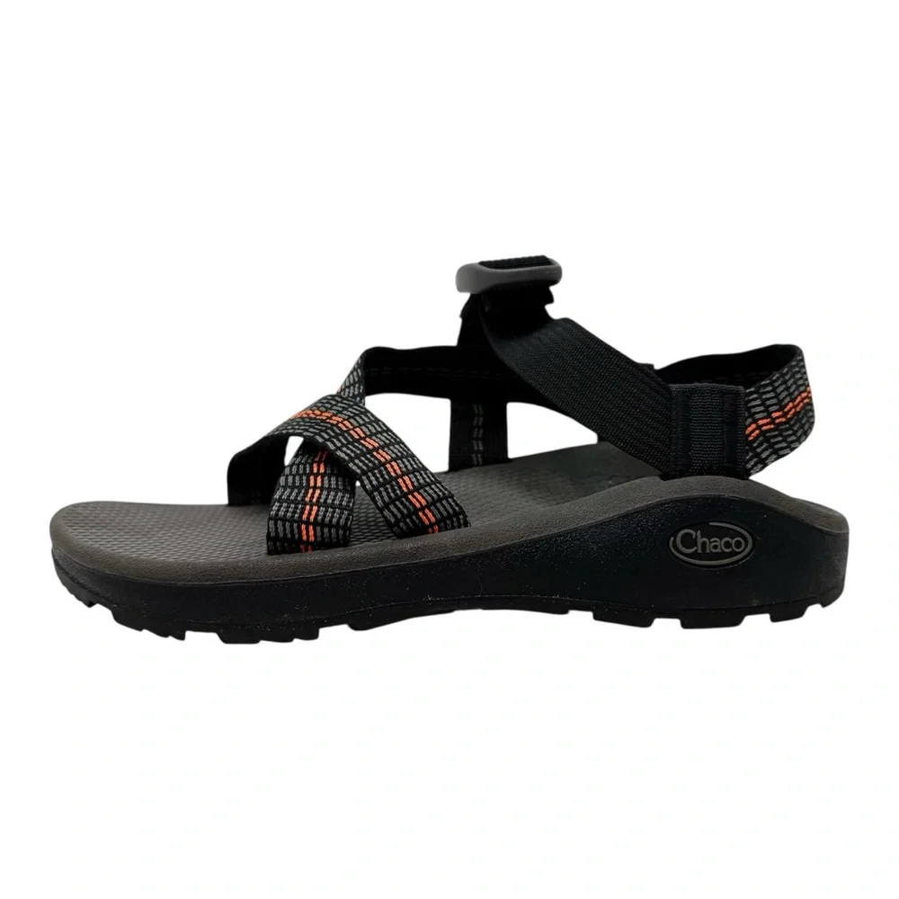 Chaco Men ZCloud Hiking Walking Sandal Traffic Orange J105493 Men's Size 8M